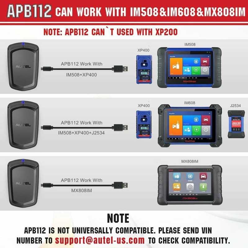 Смарт ключ Autel APB112, Душанбе