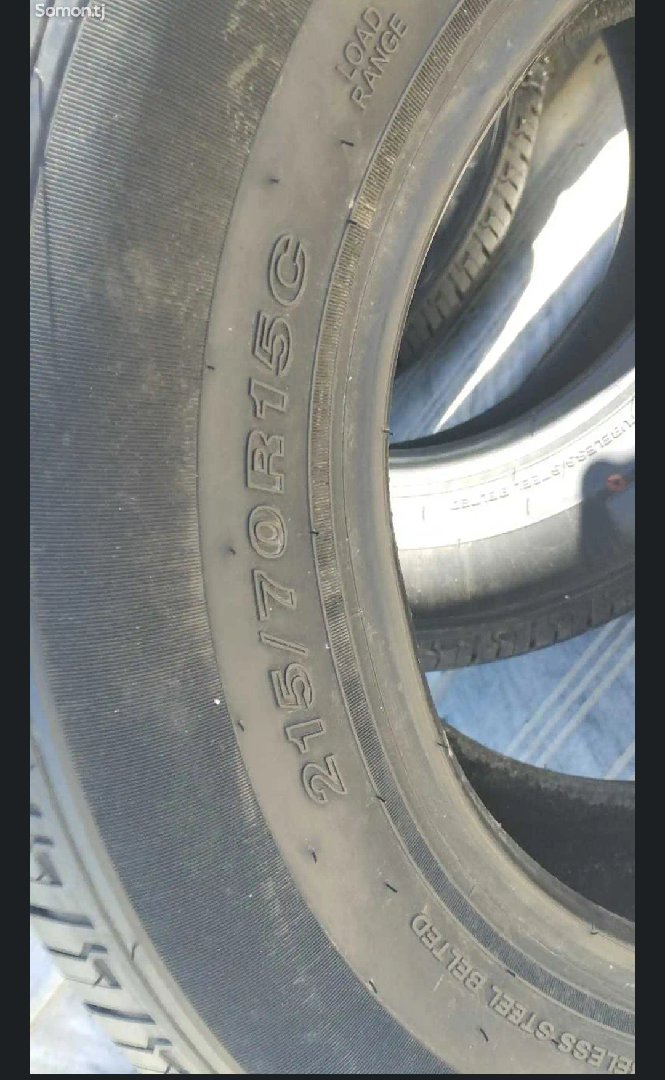 Покрышка R15 C, Душанбе