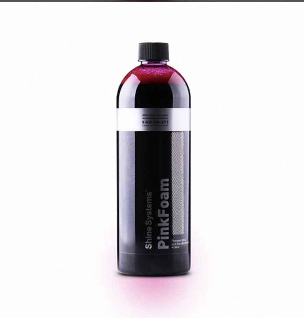 Активный шампунь для бесконтактной мойки Shine Systems PinkFoam 750 мл, Душанбе