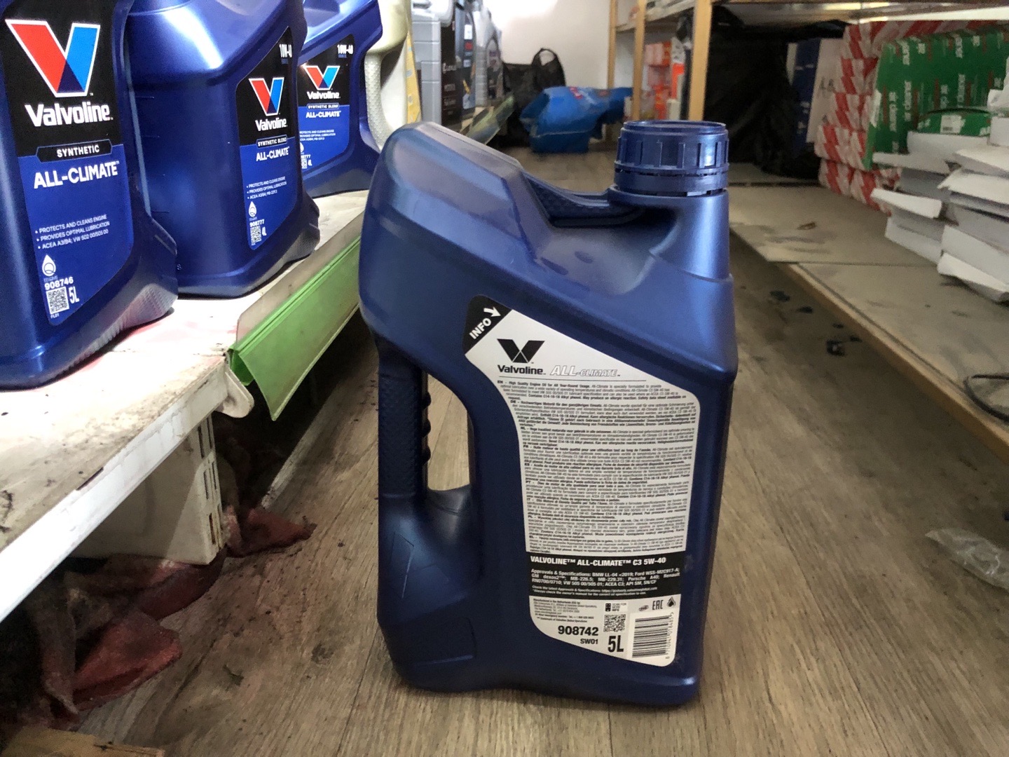 масло Valvoline All-Climate C3 5W-40, Душанбе