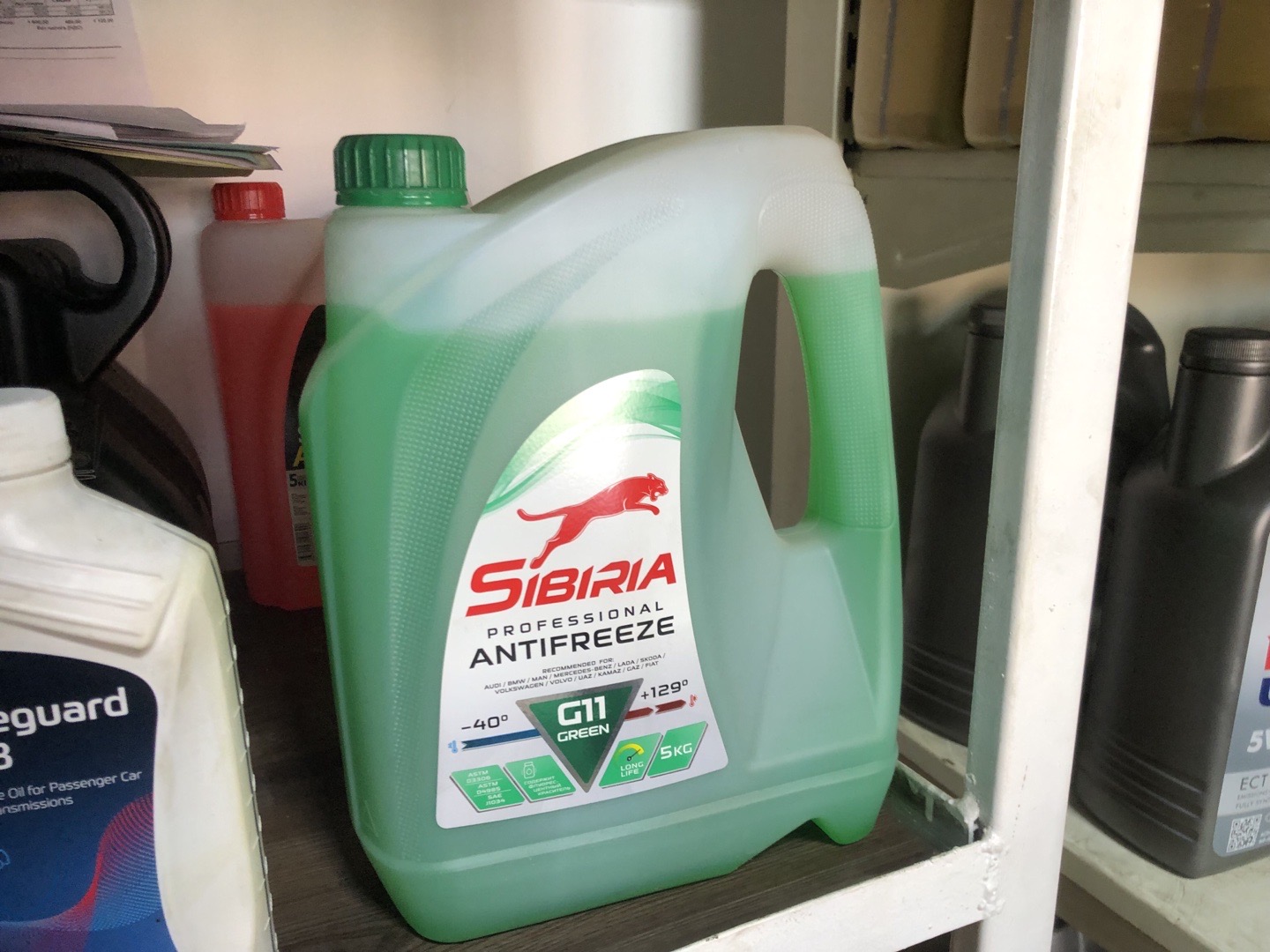 антифриз Sibiria Professional G11, Душанбе