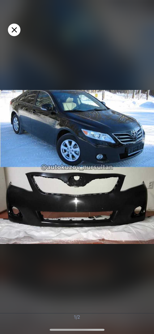Передний бампер на Toyota Camry 2, Душанбе