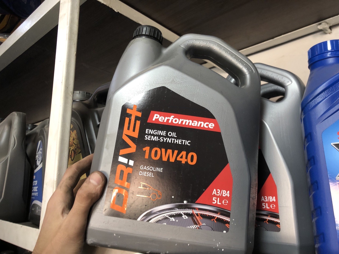 моторное масло DRIVE+ Performance Engine Oil Semi-Synthetic 10W-40, Душанбе