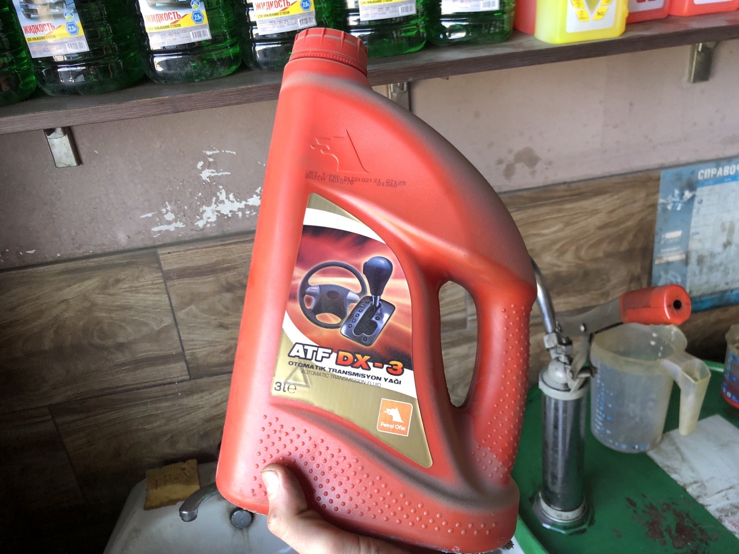 Масло Petrol Ofisi — ATF DX-3, Душанбе
