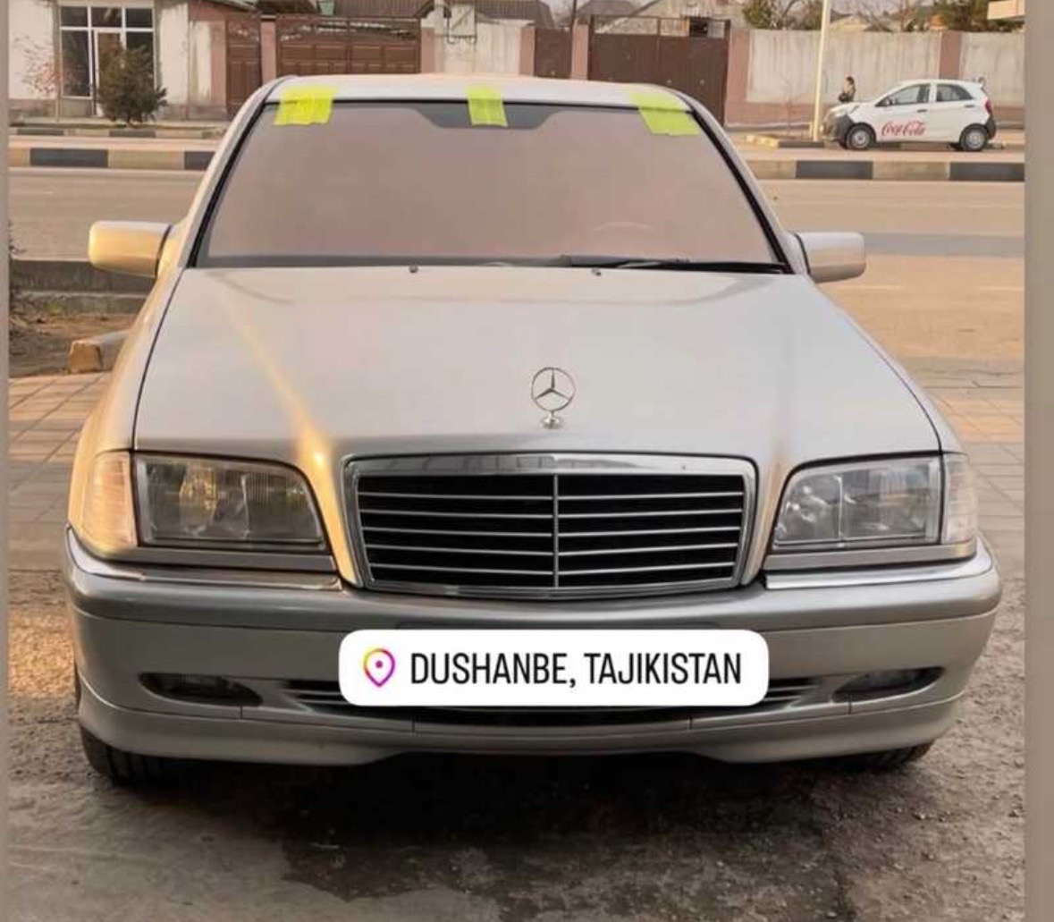 Йодовое стекло на Mercedes Benz W202, Душанбе
