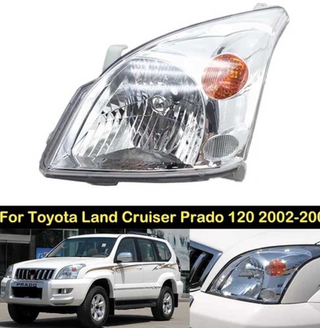 Передние фары на Toyota Prado, Душанбе