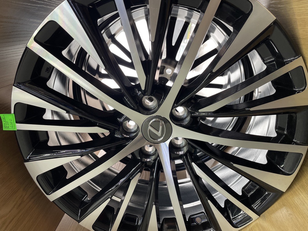 Диски литые R20 Lexus Multi-Spoke Black Machined, Душанбе