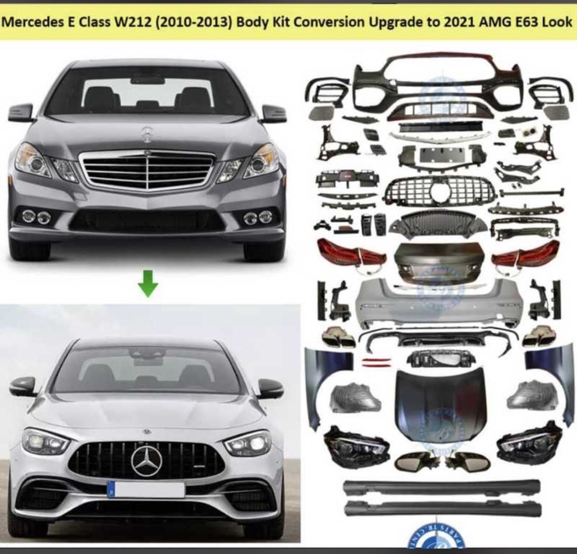 Обвес на Mercedes benz W212 W213, Душанбе
