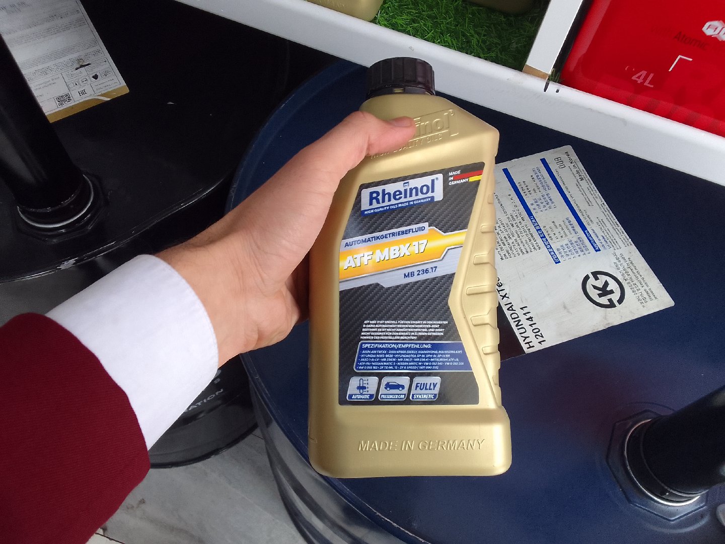 SwdRheinol ATF MBX 17, Душанбе