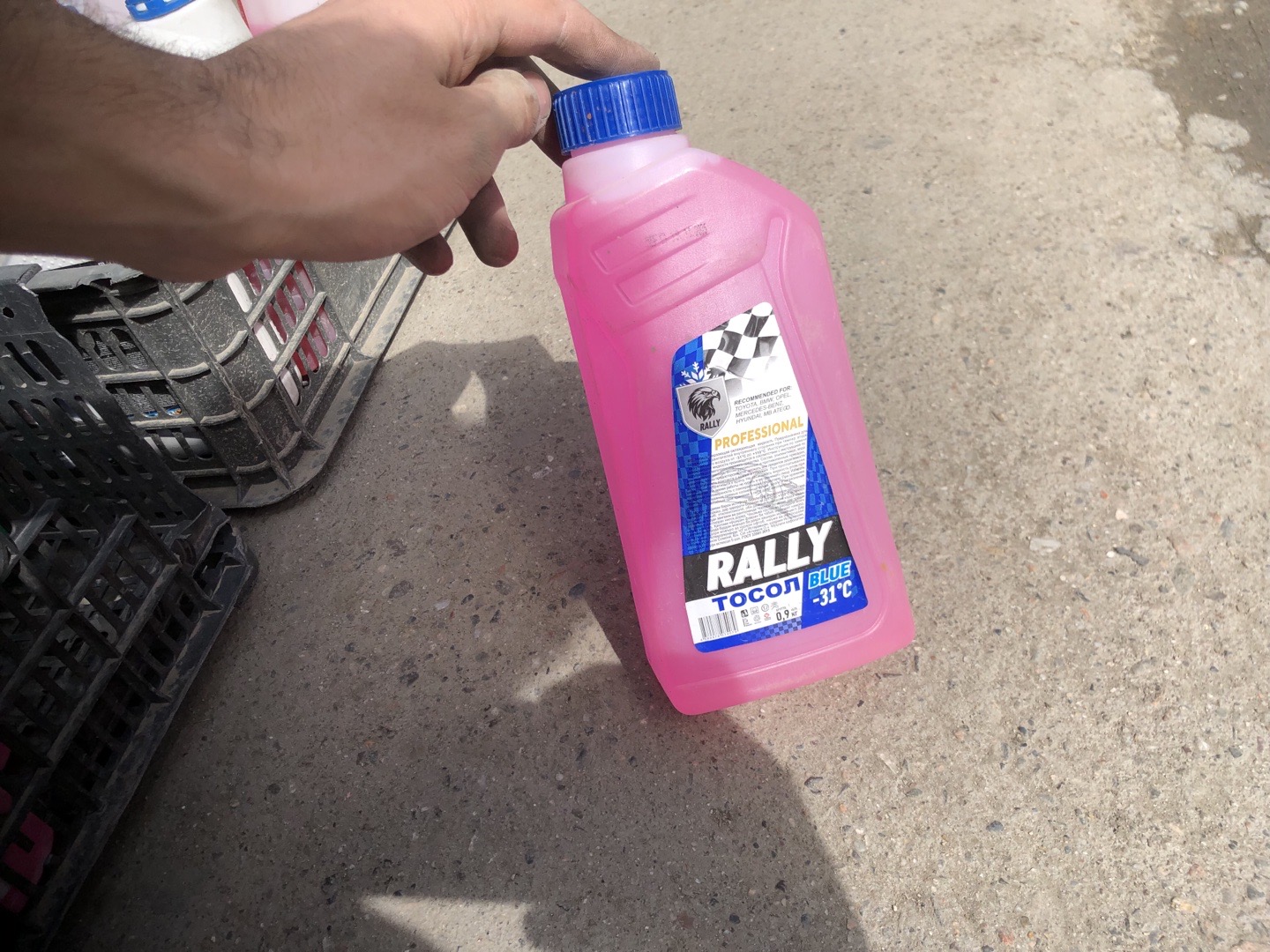 Тосол RALLY Professional BLUE, Душанбе
