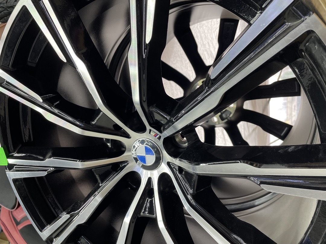 Диски литые BMW M-style Multi-Spoke Black Machined R20, Душанбе