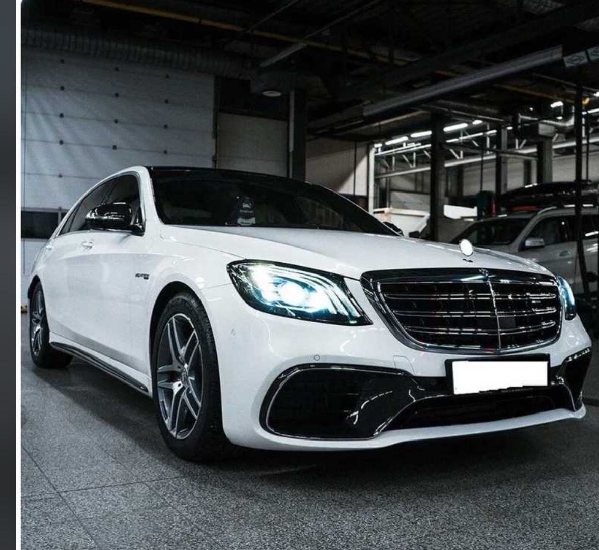 Обвес Mercedes Benz W222, Душанбе
