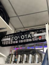 Решётка Prado с надписью TOYOТА — фото 1 из 3
