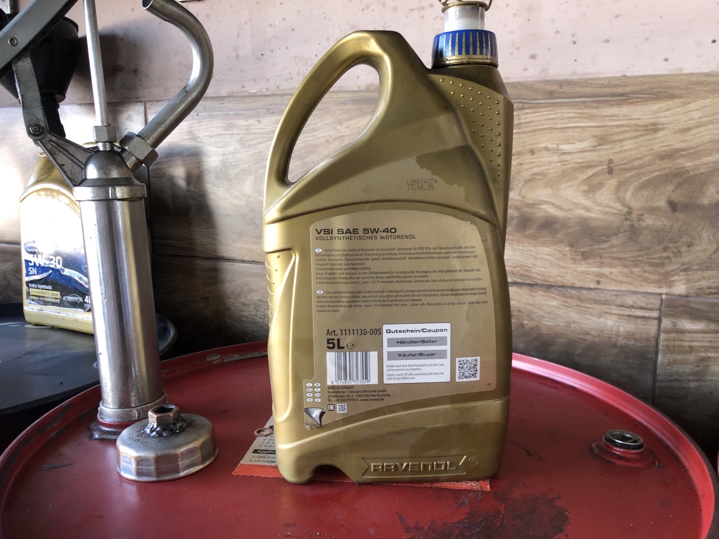 Ravenol VSI 5W-40, Душанбе