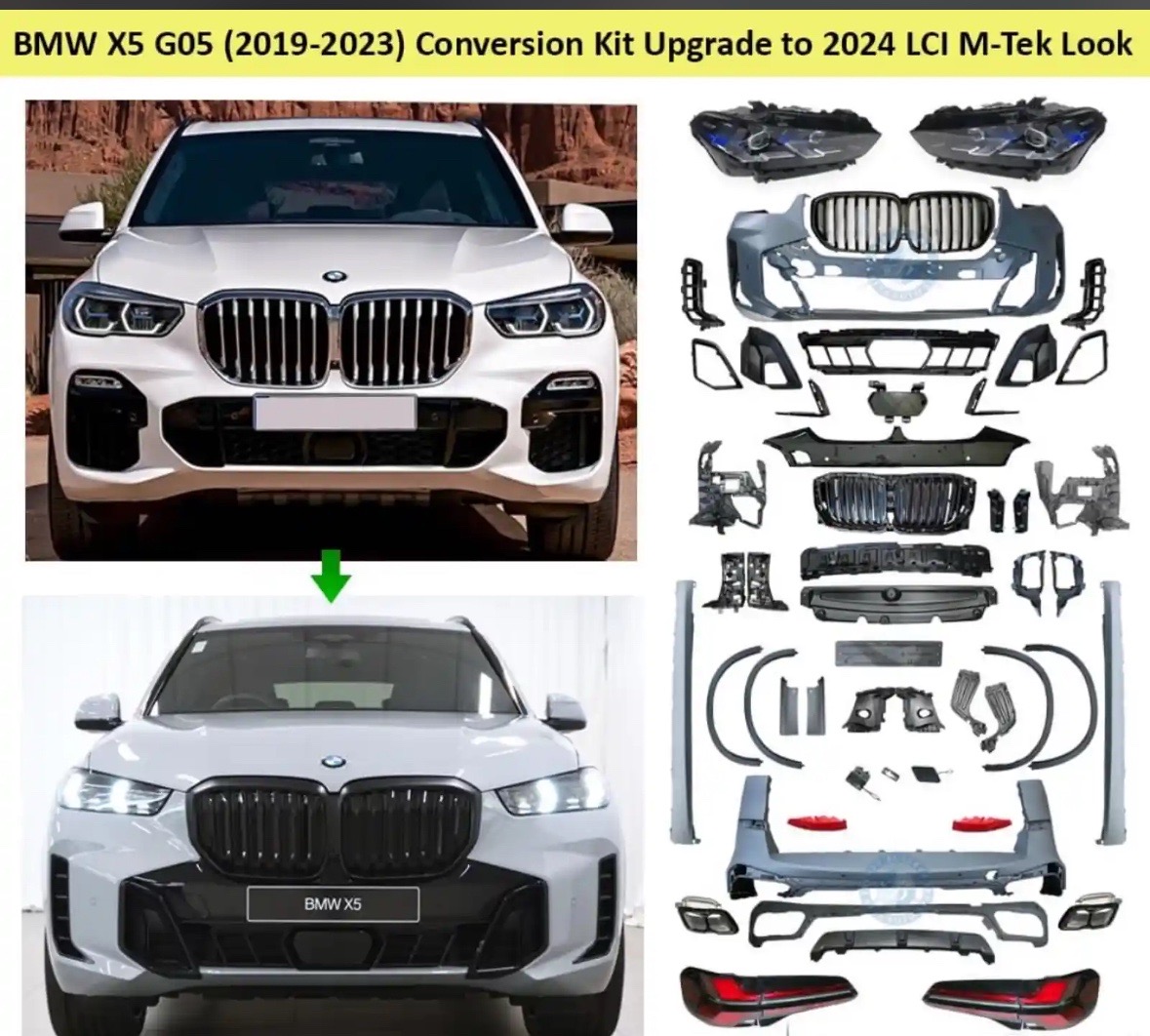 Обвес BMW X5 G05-F95, Душанбе