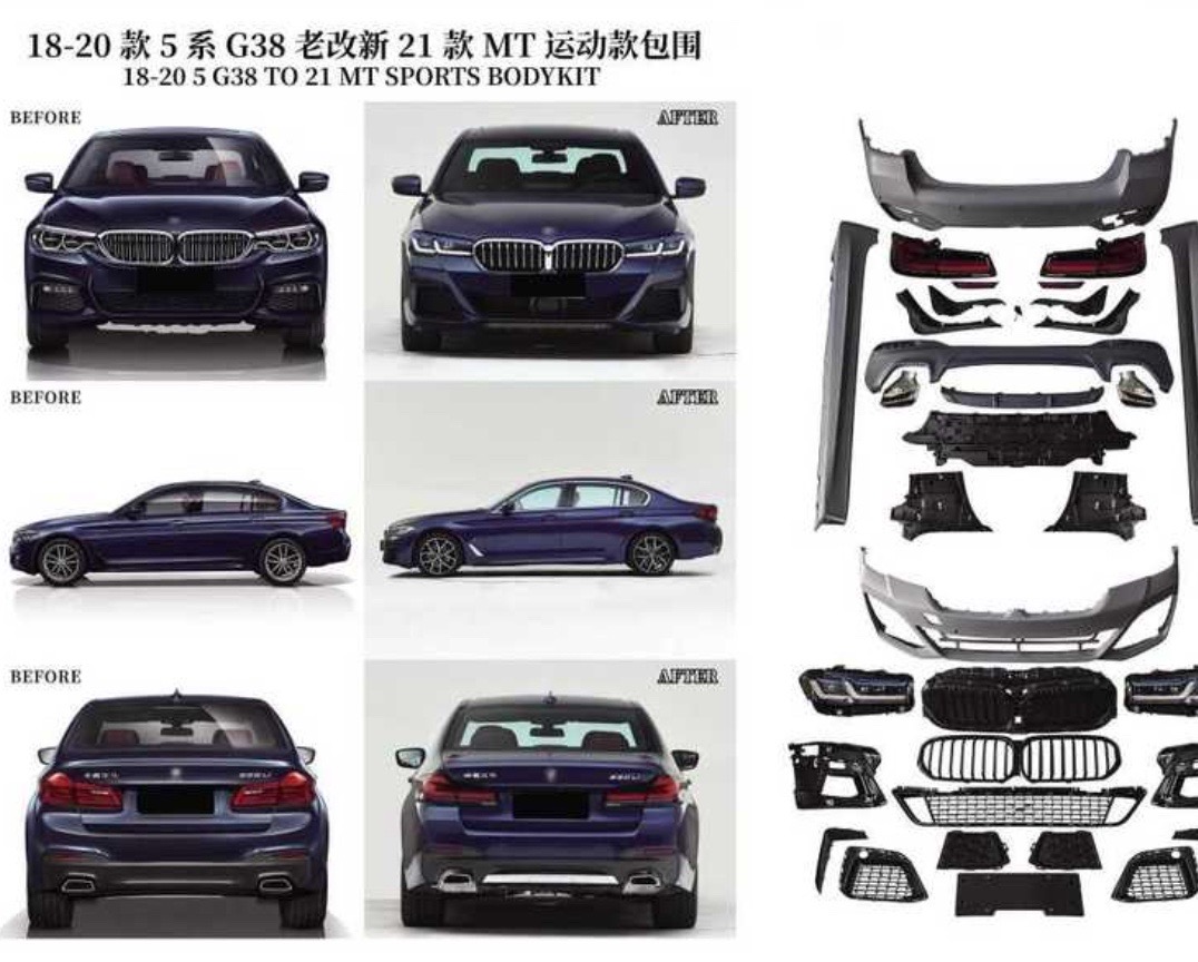 Обвес от BMW G30, Душанбе