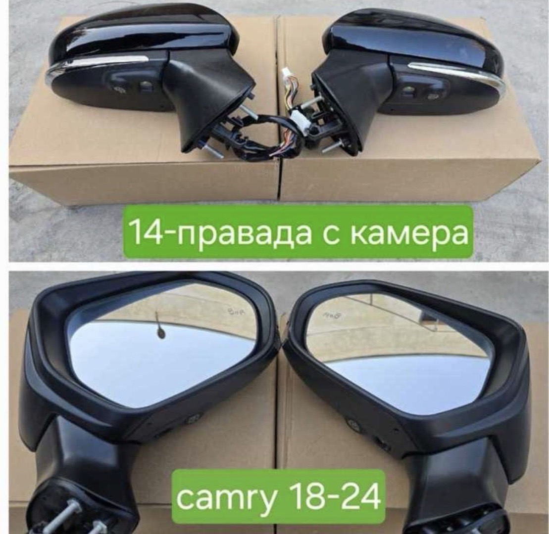 Боковое зеркало с датчиком и с камерой для Toyota Camry, Душанбе