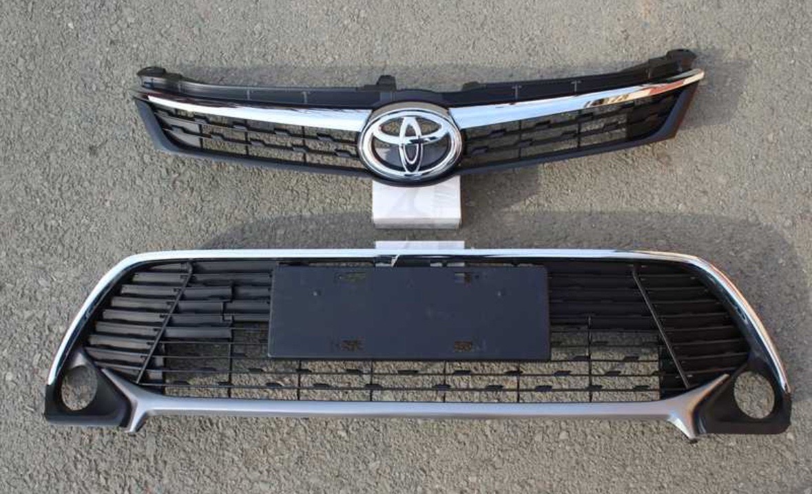 Облицовка и решетка эксклюзив для Toyota Camry 5, Душанбе