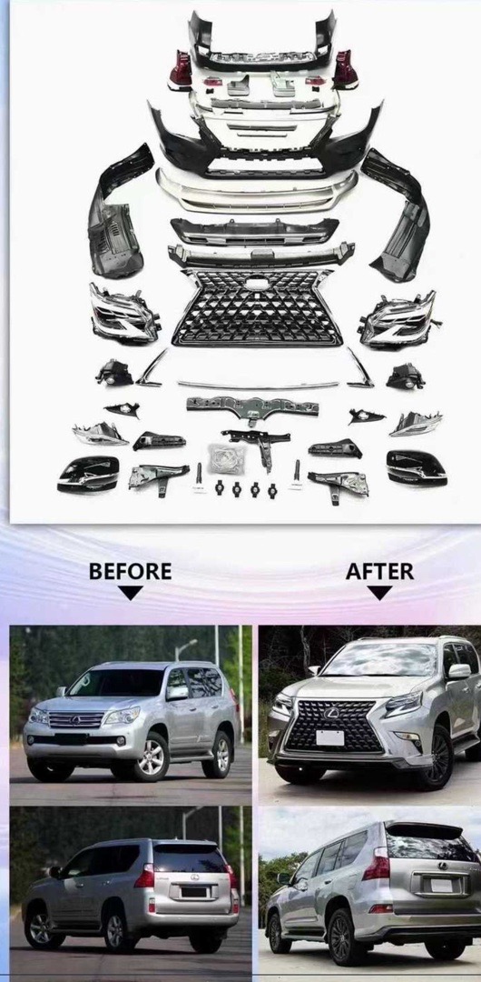 Обвес на Lexus GX, Душанбе