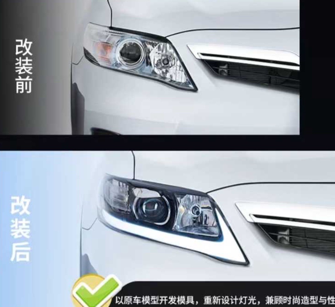 Передние фары nike на Toyota Camry 2, Душанбе